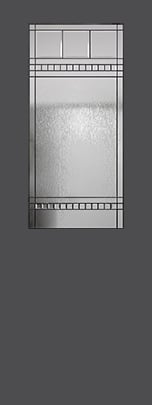 Exterior Door Glass &ndash; Brownstone