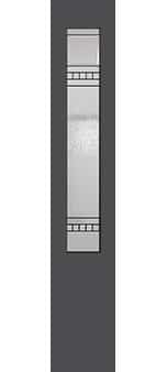 Exterior Door Glass &ndash; Brownstone