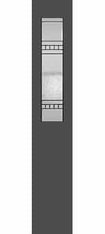 Exterior Door Glass &ndash; Brownstone