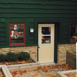 Vented Lite Basement Door