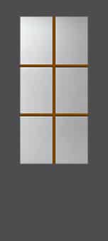 Exterior Door Glass – Simulated Divided Lites Exterior Door Glass – Simulated Divided Lites