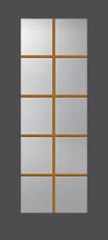 Exterior Door Glass – Simulated Divided Lites Exterior Door Glass – Simulated Divided Lites