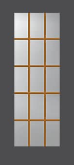 Exterior Door Glass – Simulated Divided Lites Exterior Door Glass – Simulated Divided Lites