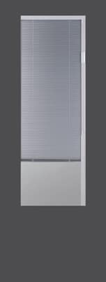 Exterior Door Glass &ndash; Blinds