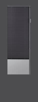 Exterior Door Glass &ndash; Blinds