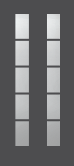 Exterior Door Glass &ndash; Modern Simulated Divided Lites