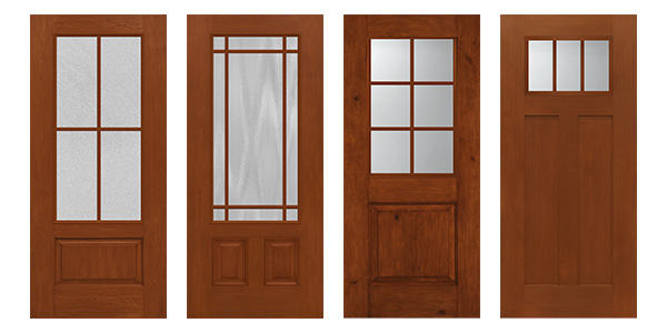Simulated Divided Lite Styles for Your Front Door