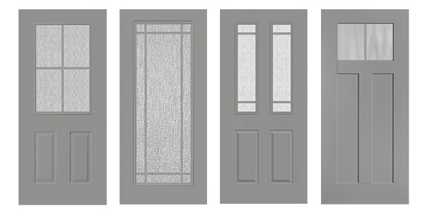 Simulated Divided Lite Styles for Your Front Door