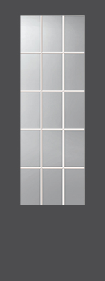 Exterior Door Glass &ndash; Internal Grilles