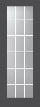 Exterior Door Glass &ndash; Internal Grilles
