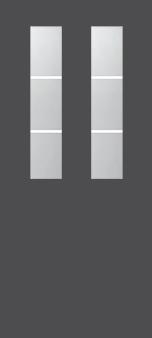 Exterior Door Glass &ndash; Internal Grilles