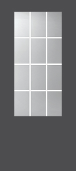 Exterior Door Glass &ndash; Internal Grilles
