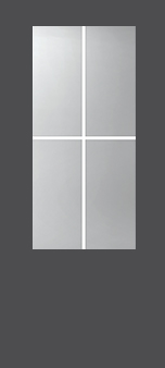 Exterior Door Glass &ndash; Internal Grilles