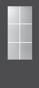 Exterior Door Glass &ndash; Internal Grilles