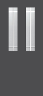 Exterior Door Glass &ndash; Internal Grilles