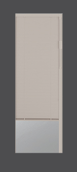 Exterior Door Glass &ndash; Blinds