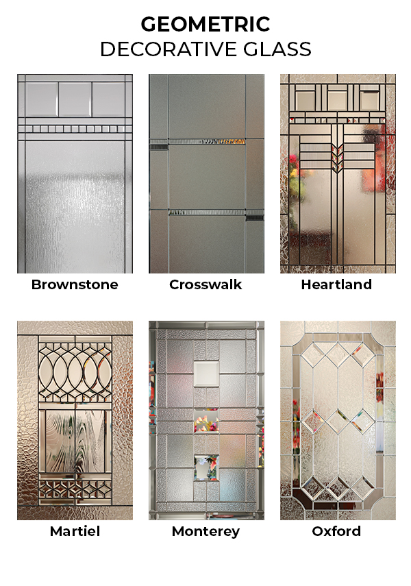 Enhance Front Doors with Decorative Glass Enhance Front Doors with Decorative Glass
