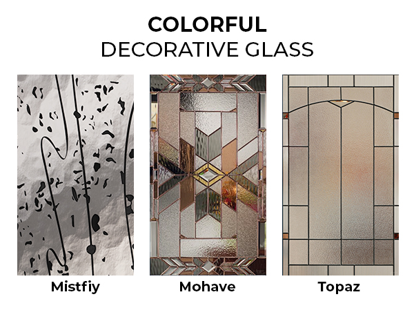 Enhance Front Doors with Decorative Glass Enhance Front Doors with Decorative Glass